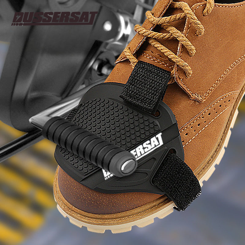 Motorcycle Gear Boots - DUSSERSAT Motorcycle Gear Shift Pad Cover