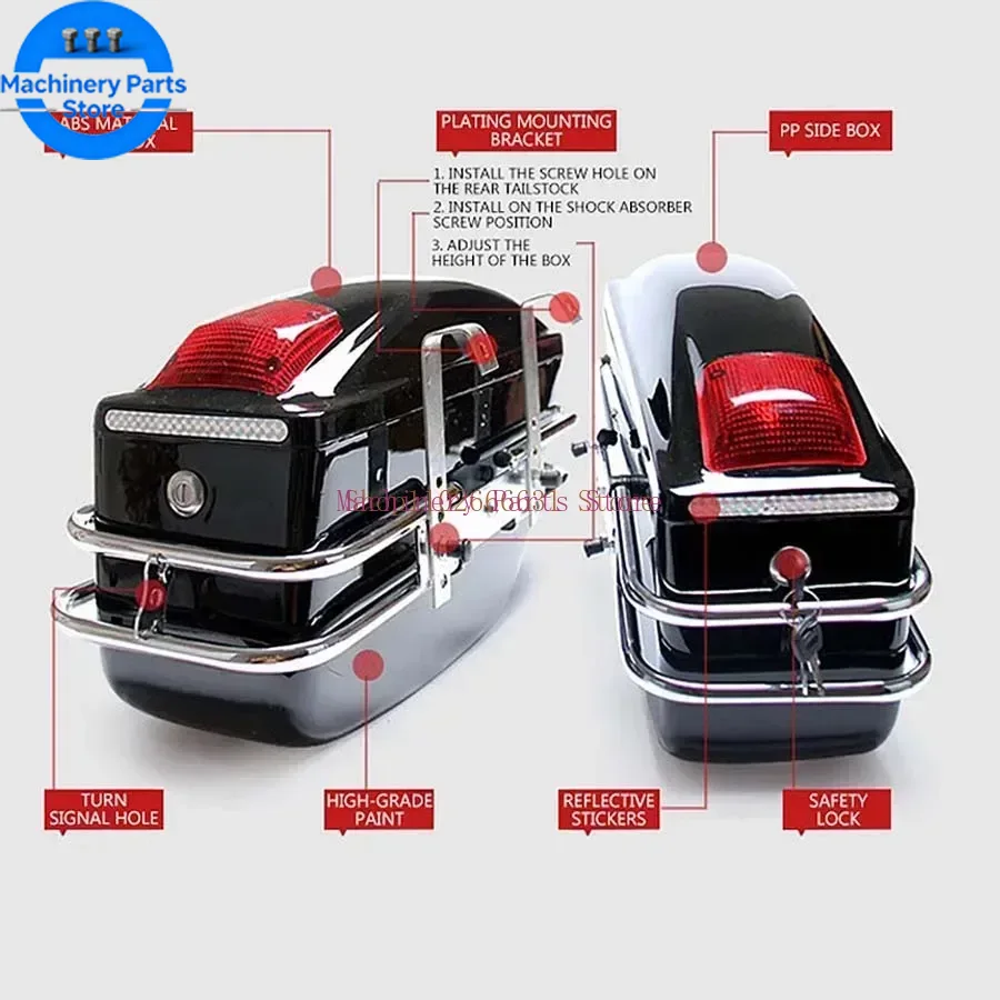 24L Motorcycle Side Boxs Lugga - đánh giá và giá Motorcycle Gear Warehouse