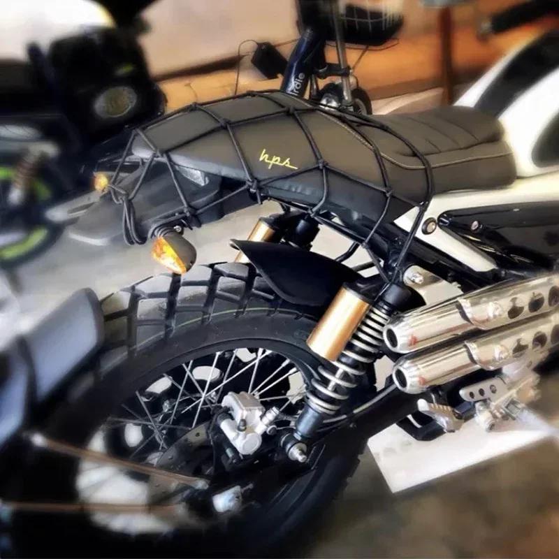 Motorcycle Cargo Net 30x30cm 4 - đánh giá và giá Motorcycle Gear Wall Mount