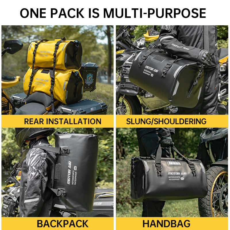 Motor-Air Yellow Motorcycle Ba - đánh giá và giá Motorcycle Gear Wardrobe