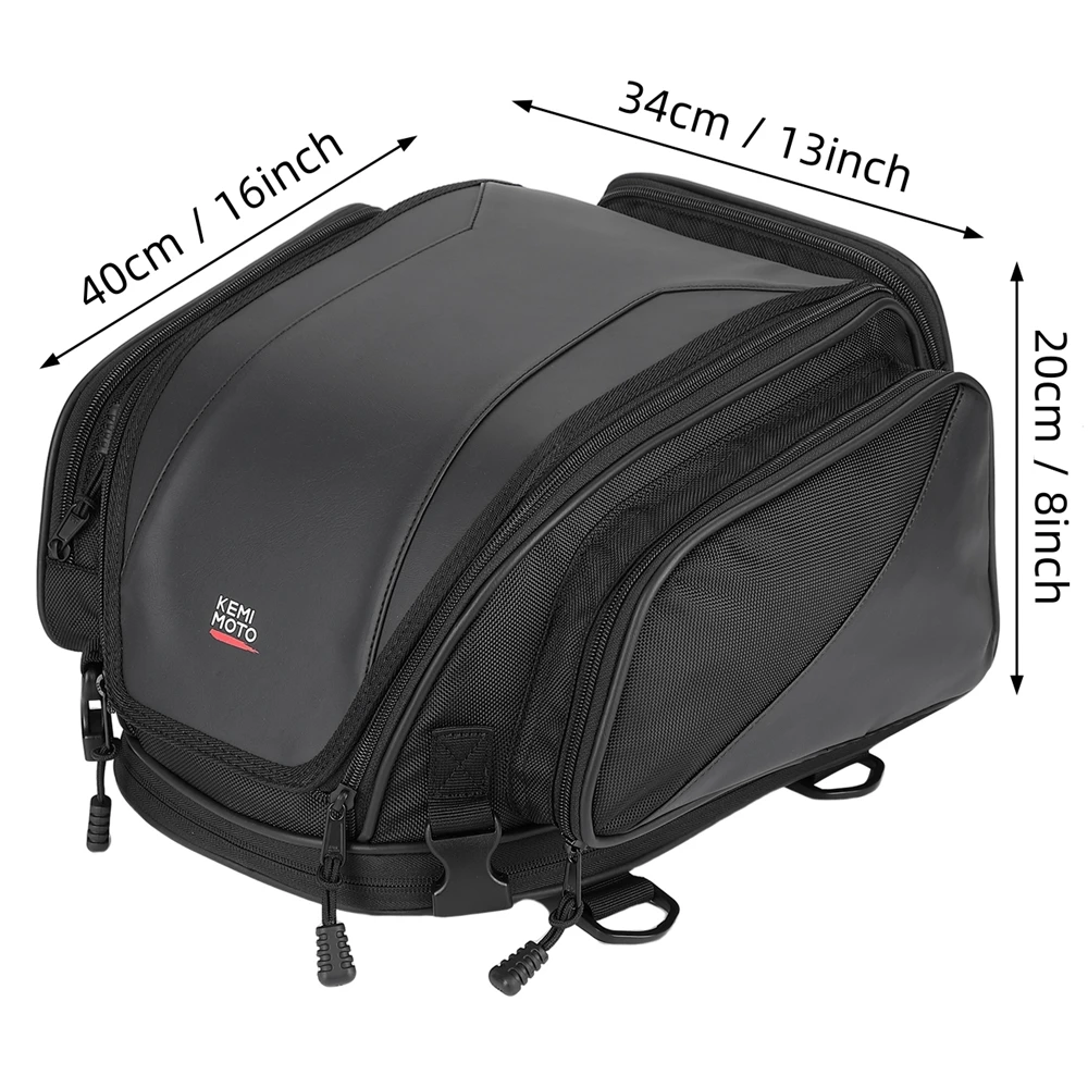 Motorcycle Tail Bags 18-22L Ex - đánh giá và giá Motorcycle Gear Warehouse