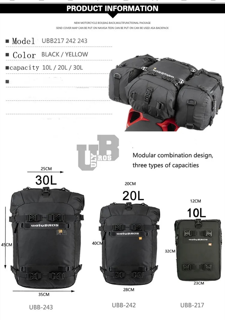 Uglybros Motorcycle Backpack W - đánh giá và giá Motorcycle Gear Warehouse