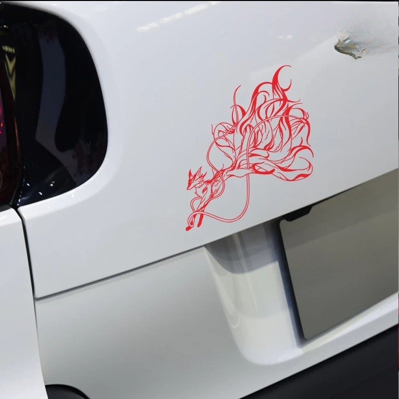 Nine Tailed Fox Car Sticker Sc - đánh giá và giá Motorcycle Gear Fox
