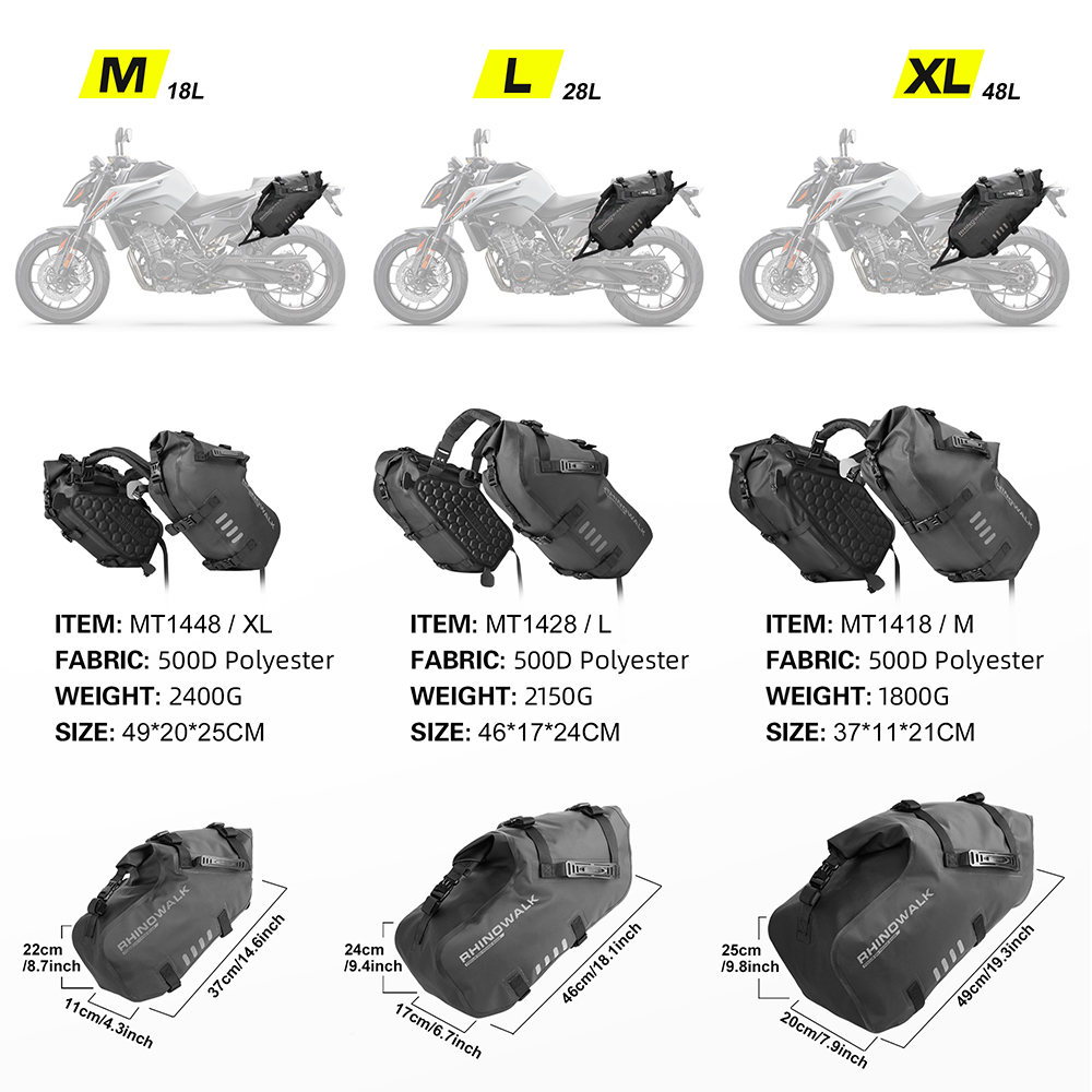 Rhinowalk 2 Pcs Motorcycle Sid - đánh giá và giá Motorcycle Gear Warehouse