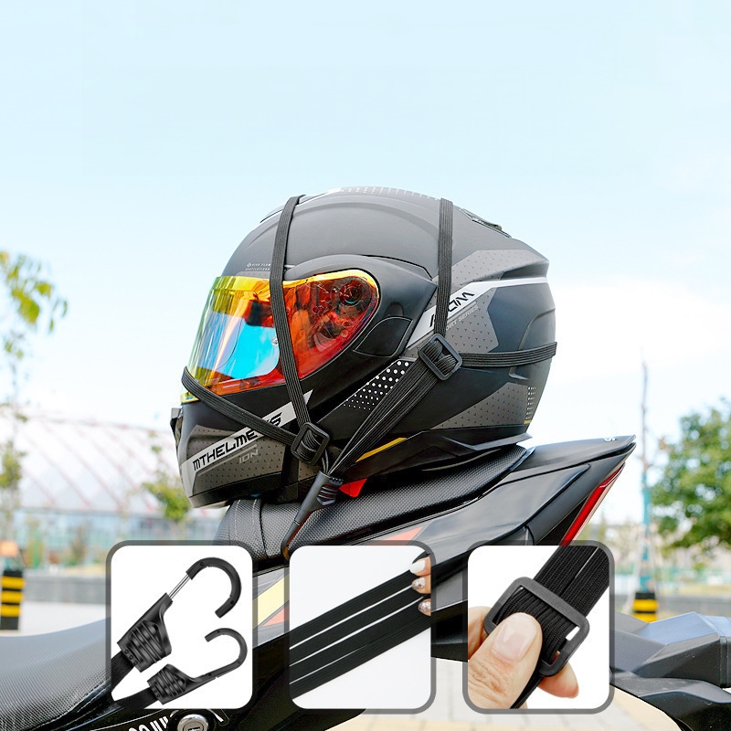 Motorcycle Helmet Straps with  - đánh giá và giá Motorcycle Gear Wall Mount